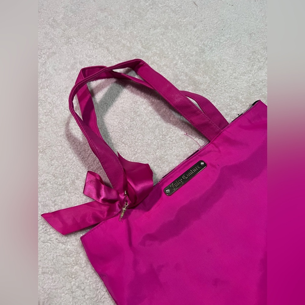 Juicy ‘Eau De Couture’ Barbie Pink Tote Bag - Picture 2 of 13